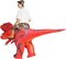 GOOSH Inflatable Dinosaur Costumes for Kids and Adults T Rex Blow Up Ride on Dino Outfits